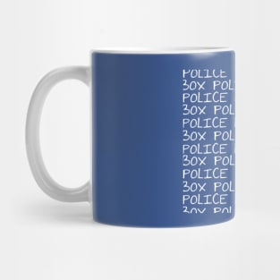 the Police Box Shirt Mug